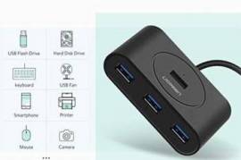 USB ჰაბი UGREEN CR113 (20290) NEW USB 3.0 4Ports H