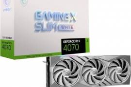 ვიდეობარათი MSI GeForce RTX 4070 Gaming X Slim Whi