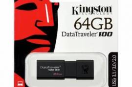 იყიდება მეხსიერების ბარათი Kingston 64GB USB 3.0