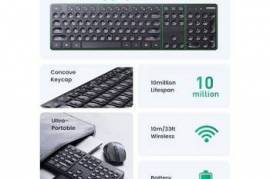 კლავიატურა UGREEN KU004 (90250), Wireless USB Keyb