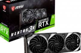 ვიდეობარათი MSI Ventus GeForce RTX 3070 8GB GDDR6 