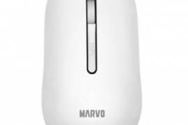 კლავიატურა + მაუსი Marvo WS009, Wireless, USB, Whi