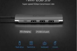 ადაპტერი UGREEN CM136 (50209) USB Type C to Hdmi+U