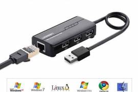 ქსელის ბარათი UGREEN 20264 USB 2.0 10/100Mbps USB 