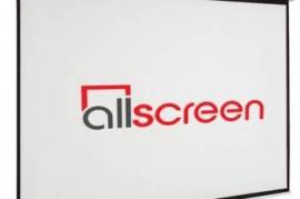 პროექტორის ეკრანი ALLSCREEN MANUAL 160X160CM White