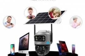 მზის კამერა 4g solar camera new model  სიმ კარტა