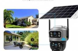 მზის კამერა 4g solar camera new model  სიმ კარტა