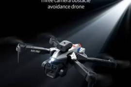 დრონი k10  drone 3კამერით და აცილების სენსორით