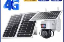 4G კამერა, 4G camera, პანელი 22V 32000mah ბატარეა