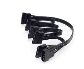 molex ide to 5 SATA power cable