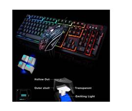 K13 colorful gaming Keyboard + Mouse + Pad