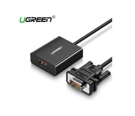 ვიდეო ადაპტერი UGREEN 60814 VGA to HDMI Converter 