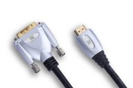 HDMI to DVI Cable 10 მეტრი