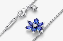 Pandora - Sparkling Blue Herbarium Cluster Pendant