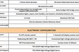 KM F150 RTR Gray Car Crawler 2x Battery