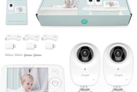 ✅Simyke Video Baby Monitor 2 Cameras X02