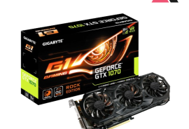 ვიდეო ბარათი: GIGABYTE G1 ROCK GAMING GTX 1070 8GB