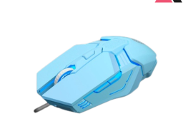 მაუსი: K-SNAKE M-12 Wired Light Blue