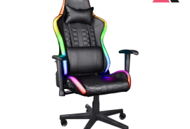 გეიმერული სკამი: TRUST GXT 716 RIZZA RGB LED CHAIR