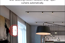 ვიბრაციის სენსორი  WiFi Tuya Sensor Monitor App Co