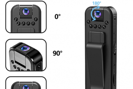 Wifi 1080P BodyCam ინფრაწითელი ღამის ხედვის მინიატ