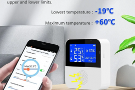 Tuya Smart Home WIFI ტემპერატურის ტენიანობის სენსო