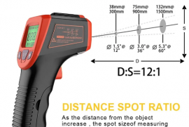 ინფრაწითელი თერმომეტრი მაღალი ტემპერატურის საზომი