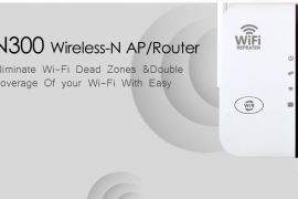 FENVI 300 Mbps უსადენო Wifi Extender WiFi გამაძლიე