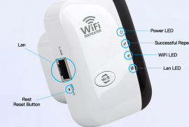 FENVI 300 Mbps უსადენო Wifi Extender WiFi გამაძლიე