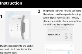 Wi-Fi გამაძლიერებელი PIXLINK 300 Mbps 2.4G Wifi Ra