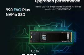 SAMSUNG 990 EVO Plus 1TB, PCIe Gen 4x4; 5x2 M.2