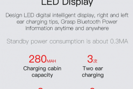 TWS E6S Bluetooth ყურსასმენები