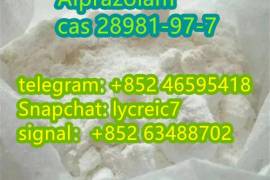 Alprazolam	28981-97-7 white powder