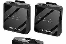 VENTION NCBB0 USB-C 2-Pack Wireless Lavalier Micro